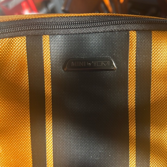 NWOT MINI by TUMI Yellow Travel Case - Picture 4 of 9